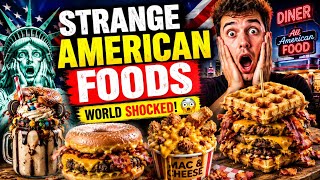 Strange American Foods That Shock the World 🍔🇺🇸 | Weird USA Foods Compilation #usa #trending 