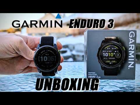 Garmin Enduro 3: First Look & Unboxing!