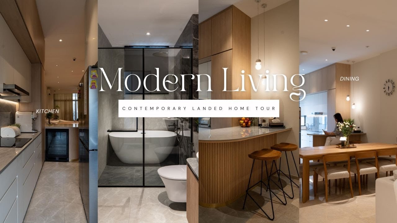Contemporary Landed Home Tour: Modern Living Redefined