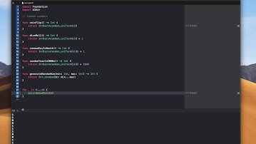 Swift Random numbers
