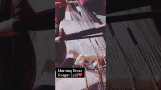 Raag Lalit Riyaz Short Clip Play By Sabir Khan Sir Jaipur Ghrana
