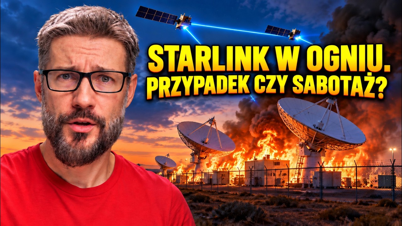Kto podpalił stację Starlinka w Polsce? — Transcript
