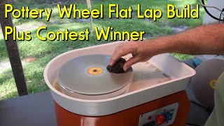 Making A Flat Lap From A Potter's Wheel #thefinders #lapidary #diy #howto #agate #rocks