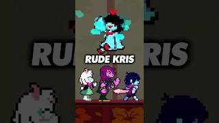 Rude Kris in Deltarune Chapter 5