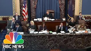 Senate Returns As Trump Impeachment Trial Looms | NBC News NOW