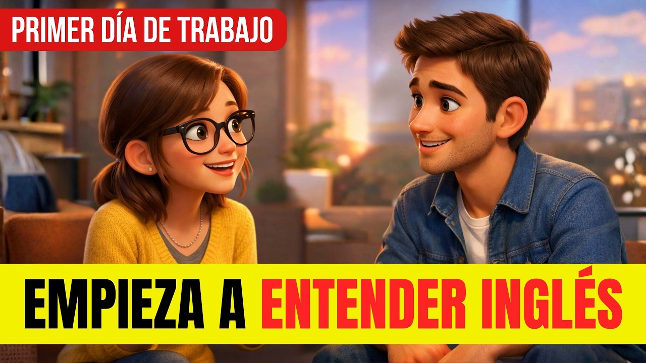 Empieza a ENTENDER el Inglés Claramente Con Este DIÁLOGO | Primer Día de Trabajo
