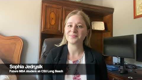 CSULB MBA Video Statement of Purpose