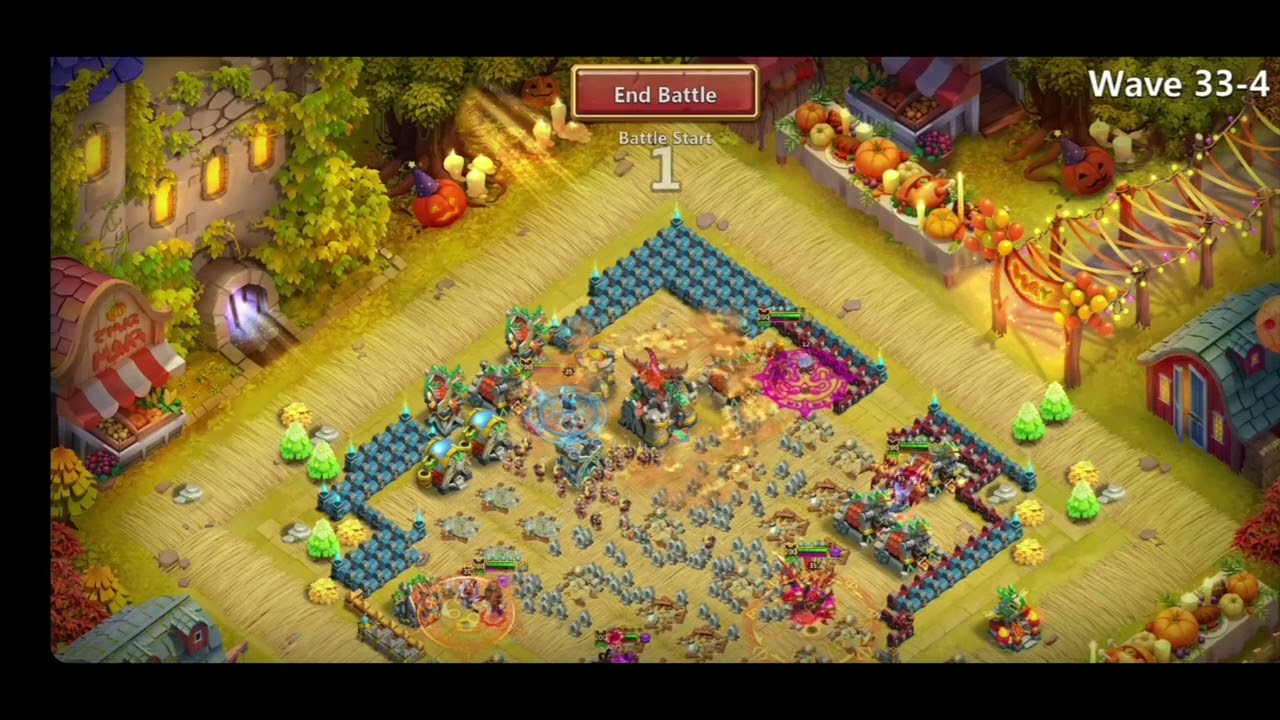 Castle Clash || HOW TO WIN || HBM 33