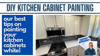 Our best tips on painting your kitchen cabinets white