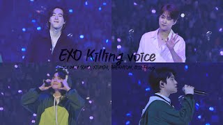 240414 EXO - Killing Voice(낮) (SUHO, XIUMIN, BAEKHYUN, D.O. Focus)_2024 EXO FAN MEETING : ONE 4K