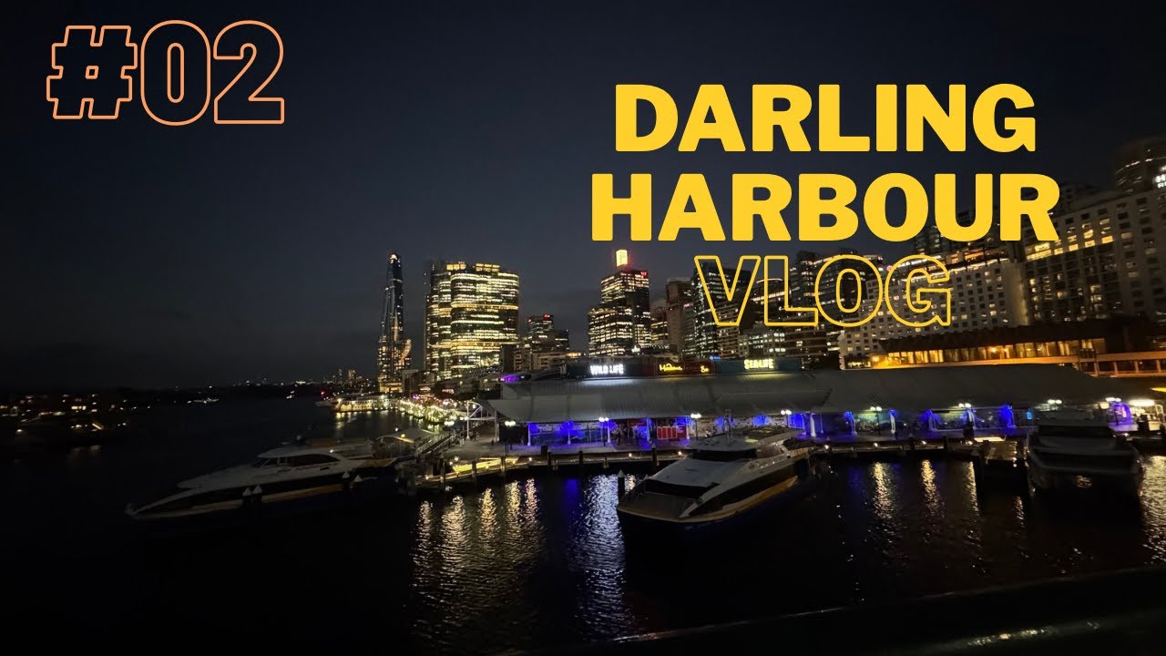 Vlog 2 | Barangaroo to Darling Harbour Walk | Sydney 🇦🇺 | JubaerVerse