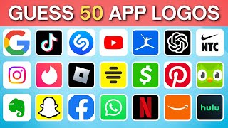 Guess the App Logo in 3 Seconds | Logo Quiz 2025 | 50 Famous App Logos Quiz screenshot 3
