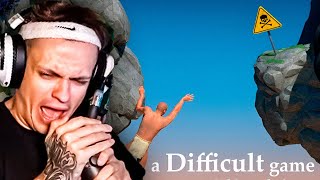 БУСТЕР первый раз играет в A Difficult Game About Climbing