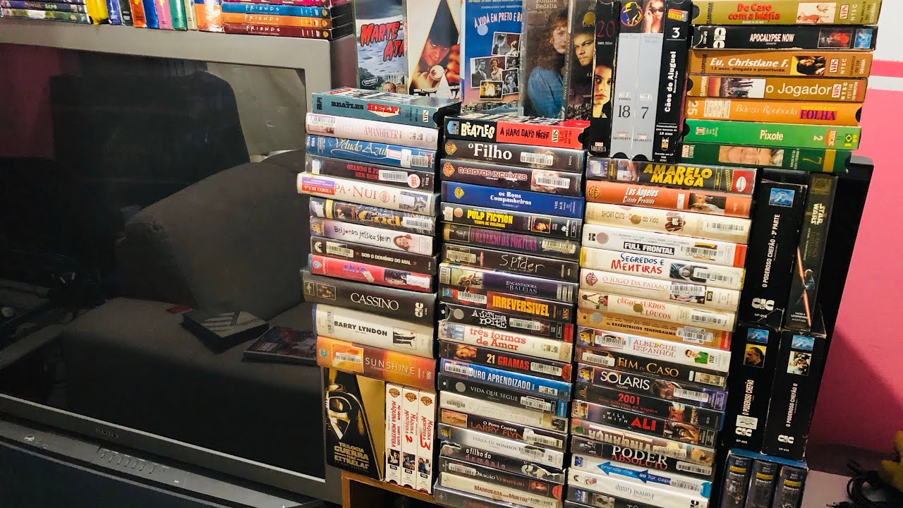 🔥 Minha Coleção de VHS Está à Venda! Clássicos Nostálgicos e Imperdíveis 🎞️