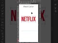 Netflix logo Create In Illustrator #illustrator #shorts #vector