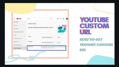 How To ENABLE CUSTOM URL On Youtube Channel (2020) | Easy Method✔️