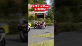 APRILIA RSV4 1100 FACTORY LOSE CONTROL & DISASTROUS COLLISION! 🤬🏍️