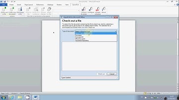 Ms Office connector for OpenPLM