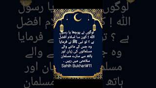 Sahih Bulhari Hadees 11 #quran #shorts #foryou #viral