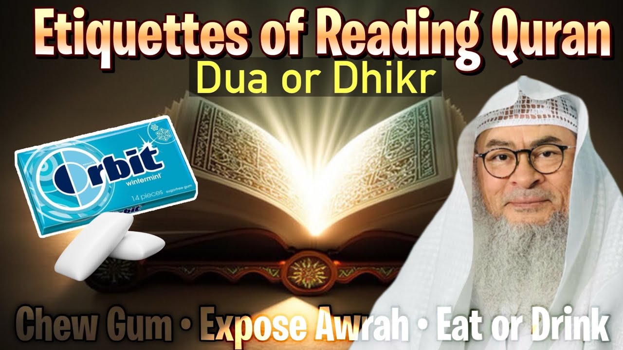 can-we-recite-quran-dhikr-or-dua-while-eating-or-drinking-gum-or