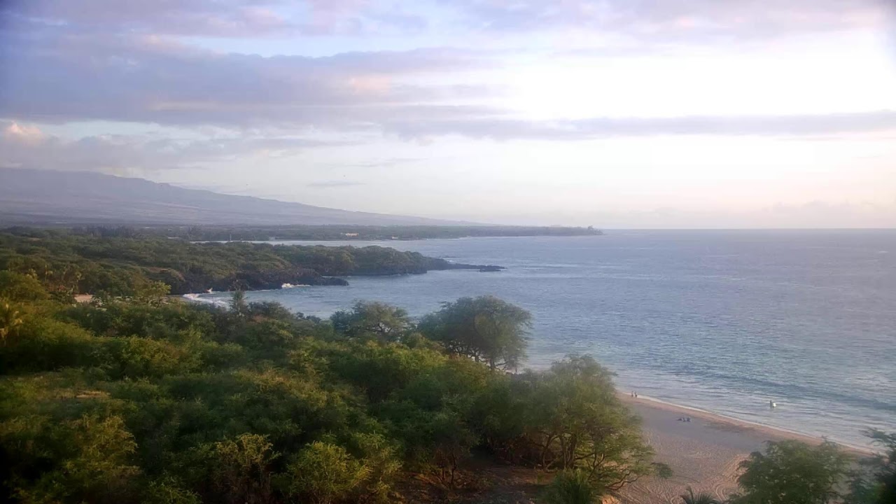 Westin Hapuna Beach Resort Cam on Big Island, Hawaii. Boogie boarding