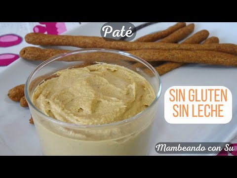 PATÉ 🔺¡Sin GLUTEN y sin LÁCTEOS!🔺Sencillo en robot MAMBO 🍋🥜🐟🐠🍴🍽
