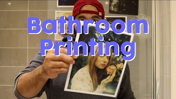 Darkroom Printing in my Bathroom plus a HUGE SURPRISE!