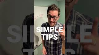 5 SIMPLE Trig Identity Tips you NEED to know #shorts