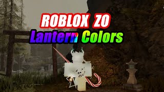 ROBLOX ZO Lantern Colors! screenshot 5