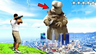 Scariest MONSTER Attacked Los Santos in GTA 5 Part 7 | EPIC BATTLE