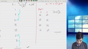 #9- Engineering Mathematics by Harsh Mittal | Chi Square Test Part3