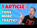 My Content Creation Strategy - Turn ONE Piece Of Content Into LOTS More! - Top Content Creation Plan