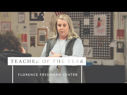 Teacher of the Year 2022-2023: Florence Freshman Center's Holly Landrum