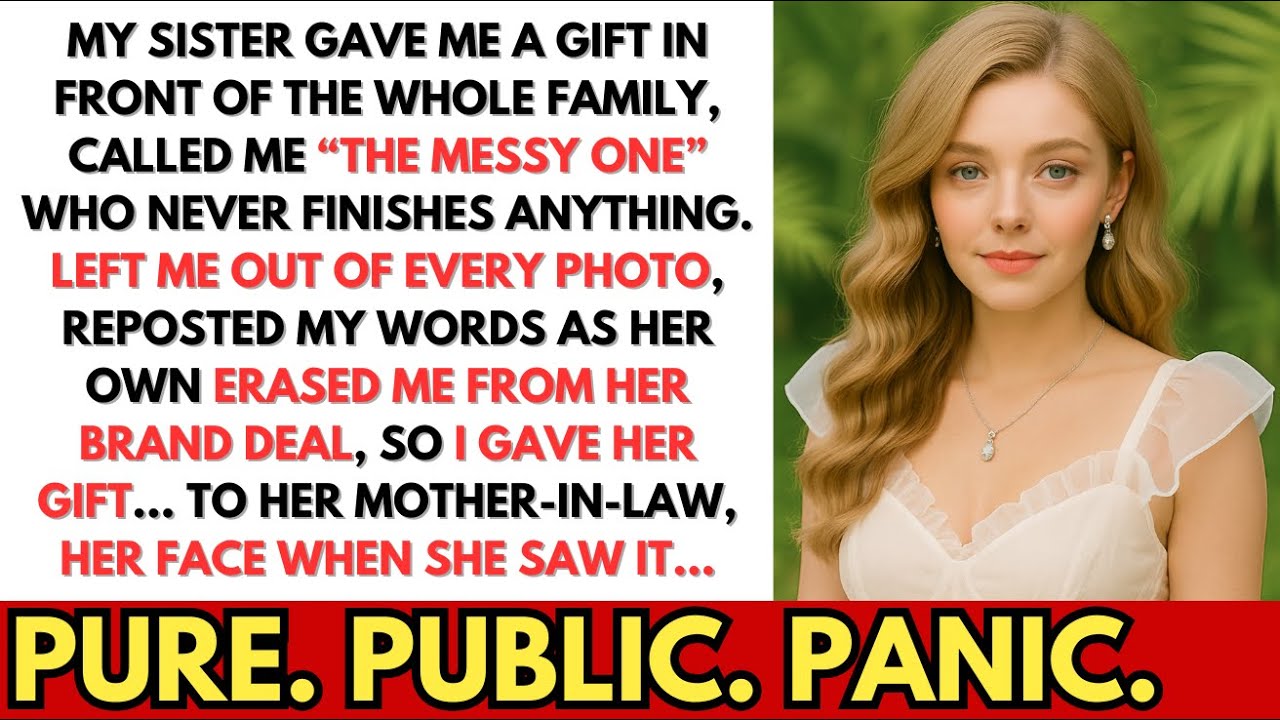 My Sister Gave Me a Gift Box at My Birthday—I Just Smiled, Then Gave It to Her MOTHER-IN-LAW Instead