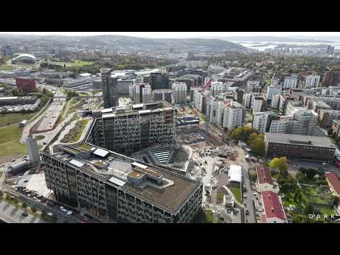 DARK Arkitekter - Økern Portal dronefilm