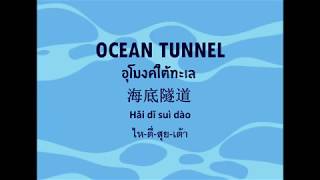 อุโมงค์ใต้ทะเล(Ocean Tunnel) 海底隧道