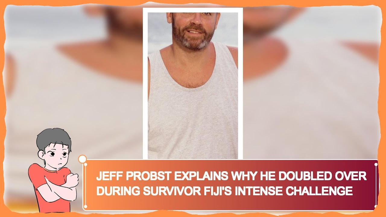 Jeff Probst Explains Why He Doubled Over During Survivor Fiji's Intense Challenge