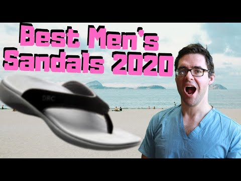 Best Men's Arch Support SANDALS [Top 5 for Plantar Fasciitis]