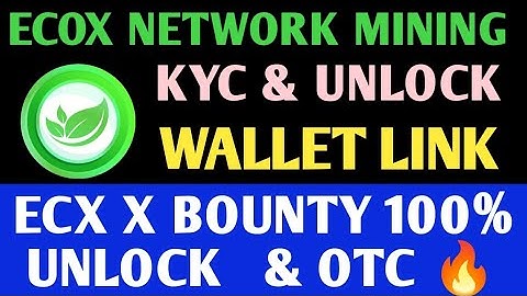 Ecox Network Mining New Update | Ecox Network KYC Update | Ecox Network Wallet Link | Ecx X Bounty
