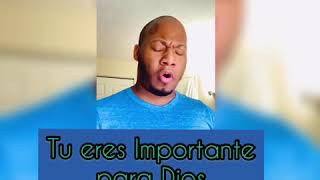 Video thumbnail of "Fabián Trinidad- TU ERES IMPORTANTE PARA DIOS (cover)"