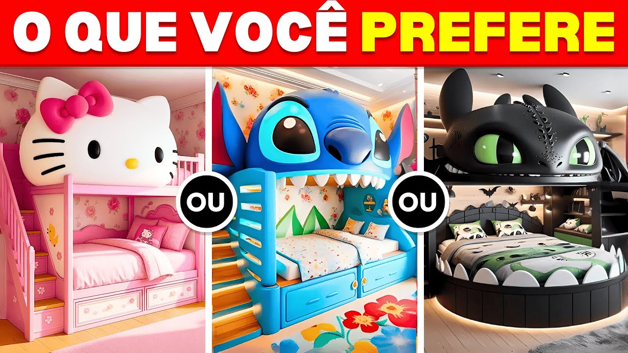 O Que Você Prefere? Construa Sua Mansão de Fantasia 🏠🛝🥰🌈 | Quiz Fante ...