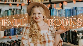 TOP FAVORITE BOOKS TO READ IN AUTUMN \\ fall cozy fantasy, horror, spooky mystery, graphic novels