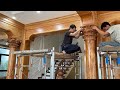 Process mr van woodworking building hardwood furniture  ingenious design kitchen room  living room