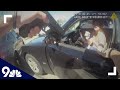 RAW: Bodycam video shows arrest after woman allegedly kicks officer in the face