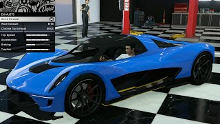 GTA 5 - Past DLC Vehicle Customization - Dewbauchee Vagner (Aston Martin Valkyrie)