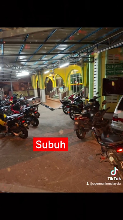 Subuh prayer in Pasir Mas, Malaysia 🇲🇾 #islam