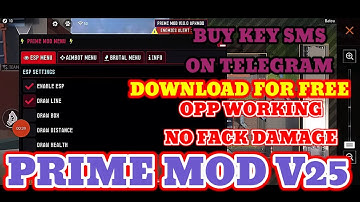PRIME MODS V25.0 UPDATE| ALL DEVICE CRASHES FIXEDNOW ALL DEVICES SMOOTHER & MORE STABLE PERFORMANCE