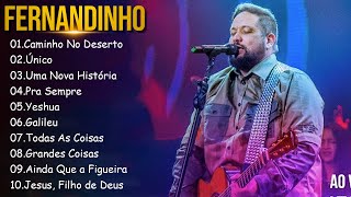 FERNANDINHO ||  Caminho No Deserto, Único.. Hinos glorificando o nome de Deus 2024 #fernandinho