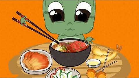 #kvakaanimation #먹방  ASMR MUKBANG Super delicious Ramen and Kimchi animation by little frog Kvaka