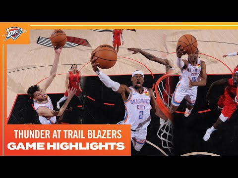 OKC Thunder at Portland Trail Blazers | Game Highlights | March 6, 2024